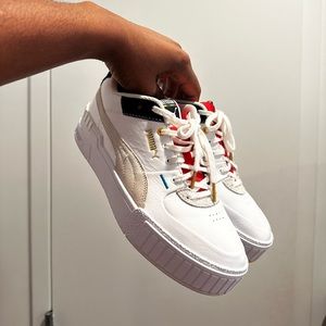 PUMA Women’s Cali Sport White shoes size 10